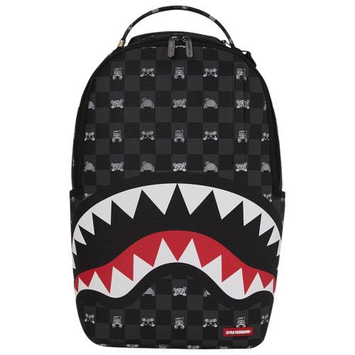 Sprayground Τσάντα πλάτης Gray Peeking Character Check Dlxsv Backpack